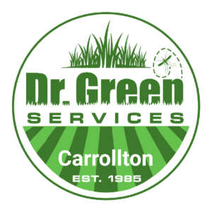 Dr. Green Services Carrollton lawn care logo representing quality lawn care services in Carrollton, TX.
