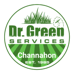 Dr. Green Services Channahon logo, delivering expert lawn service for green and weed-free lawns in Channahon, IL.