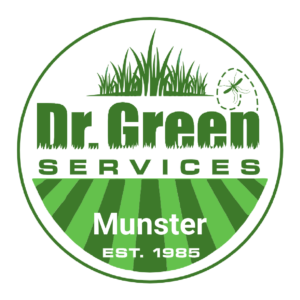 Dr. Green Services Munster logo, delivering expert lawn service for green and weed-free lawns in Munster, IN.
