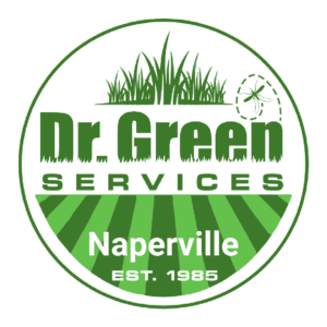Dr. Green Services Naperville logo representing professional lawn care and pest control services in Naperville, IL.