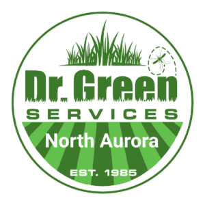 Dr. Green Services logo for lawn care in North Aurora IL