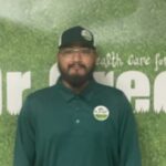 Jesus, one of Dr. Green Services’ certified lawn care technicians, providing expert treatments and dependable lawn care across Texas.