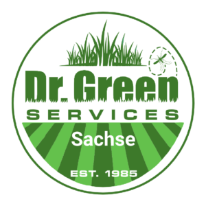 Dr. Green Services logo providing expert Sachse weed control and lawn care services in Texas